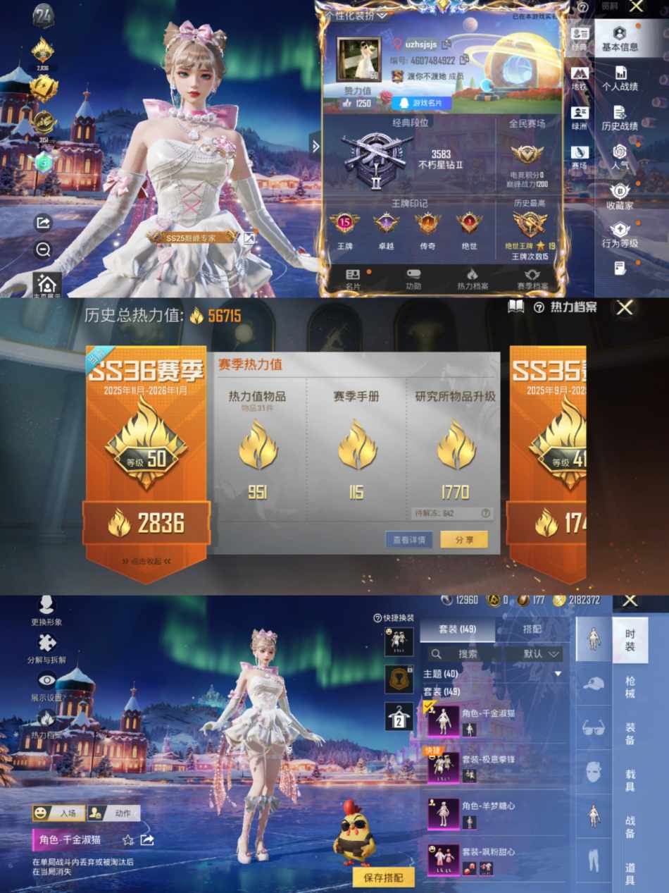 HPCMW3440947和平精英账号详情图2