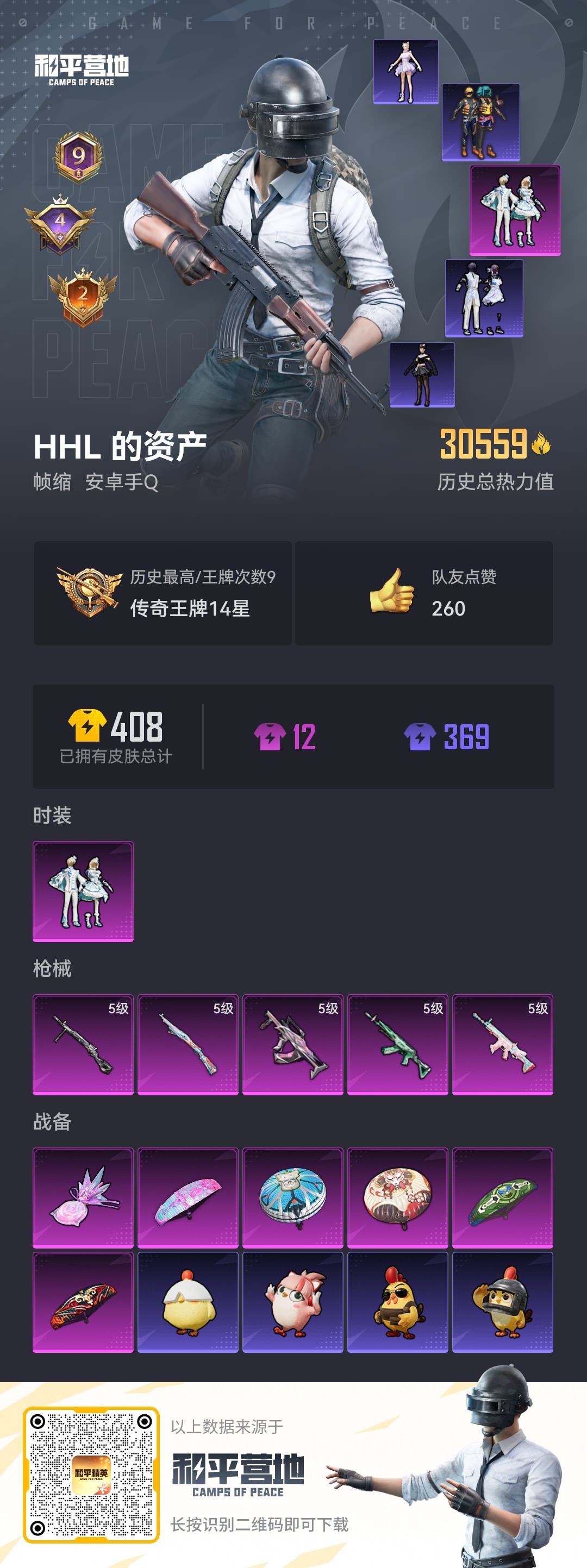 HPCMW3440970和平精英账号详情图10