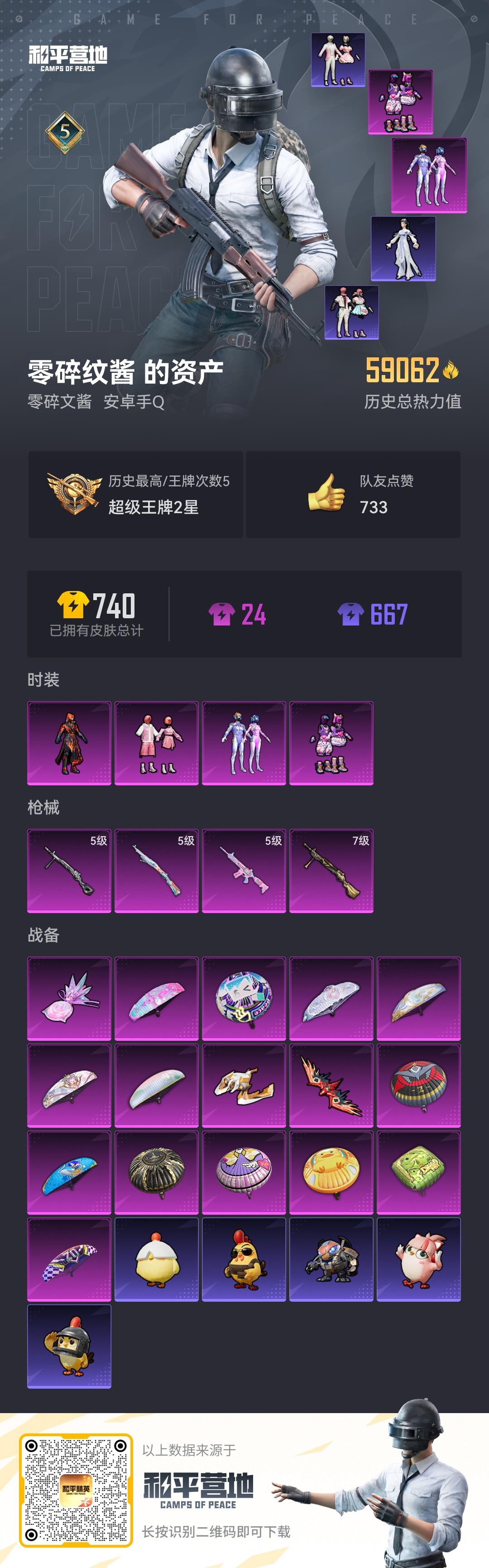 HPCMW3443635和平精英账号详情图10