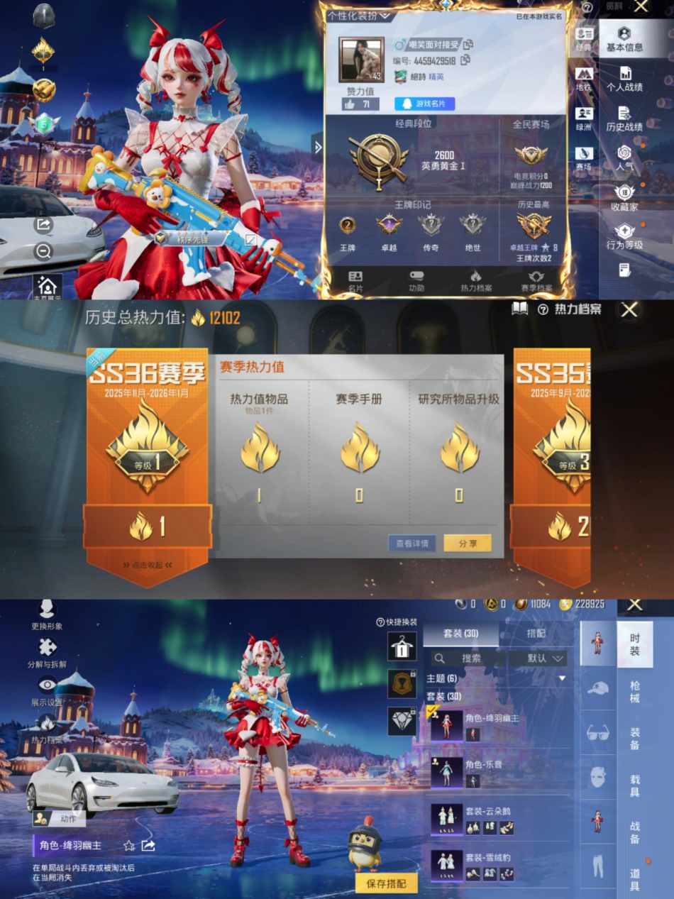 HPCMW3443654和平精英账号详情图2