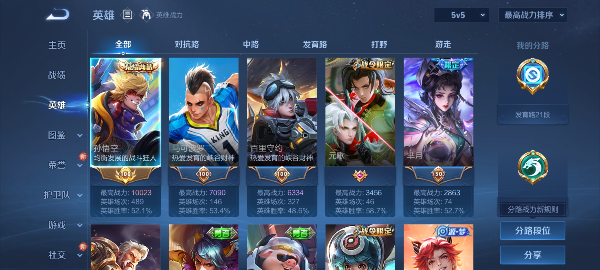 WZCMW3462456王者荣耀账号详情图3