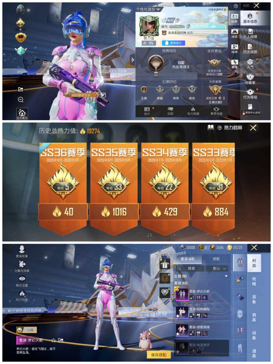 HPCMW468975和平精英账号详情图2