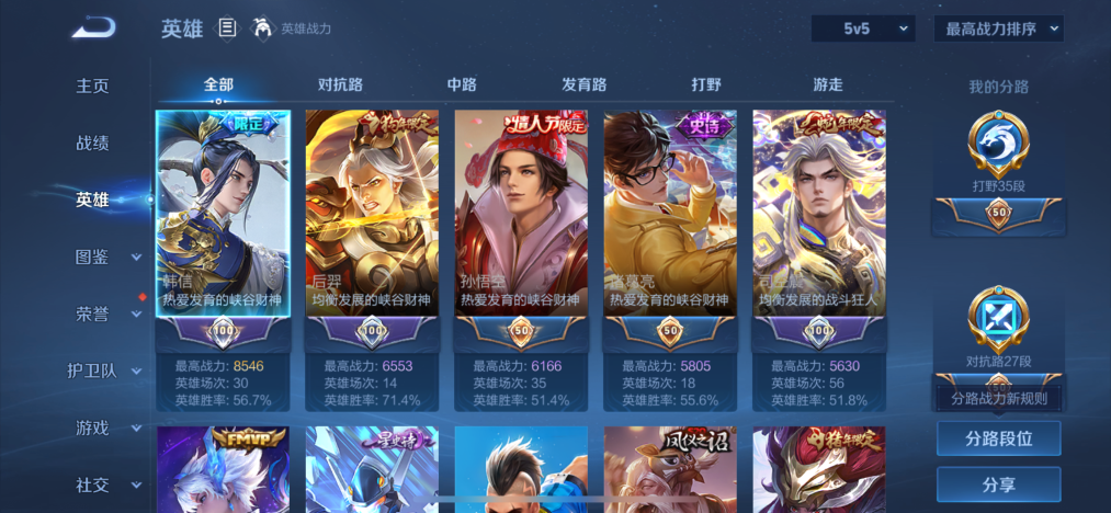 WZCMW3469162王者荣耀账号详情图3