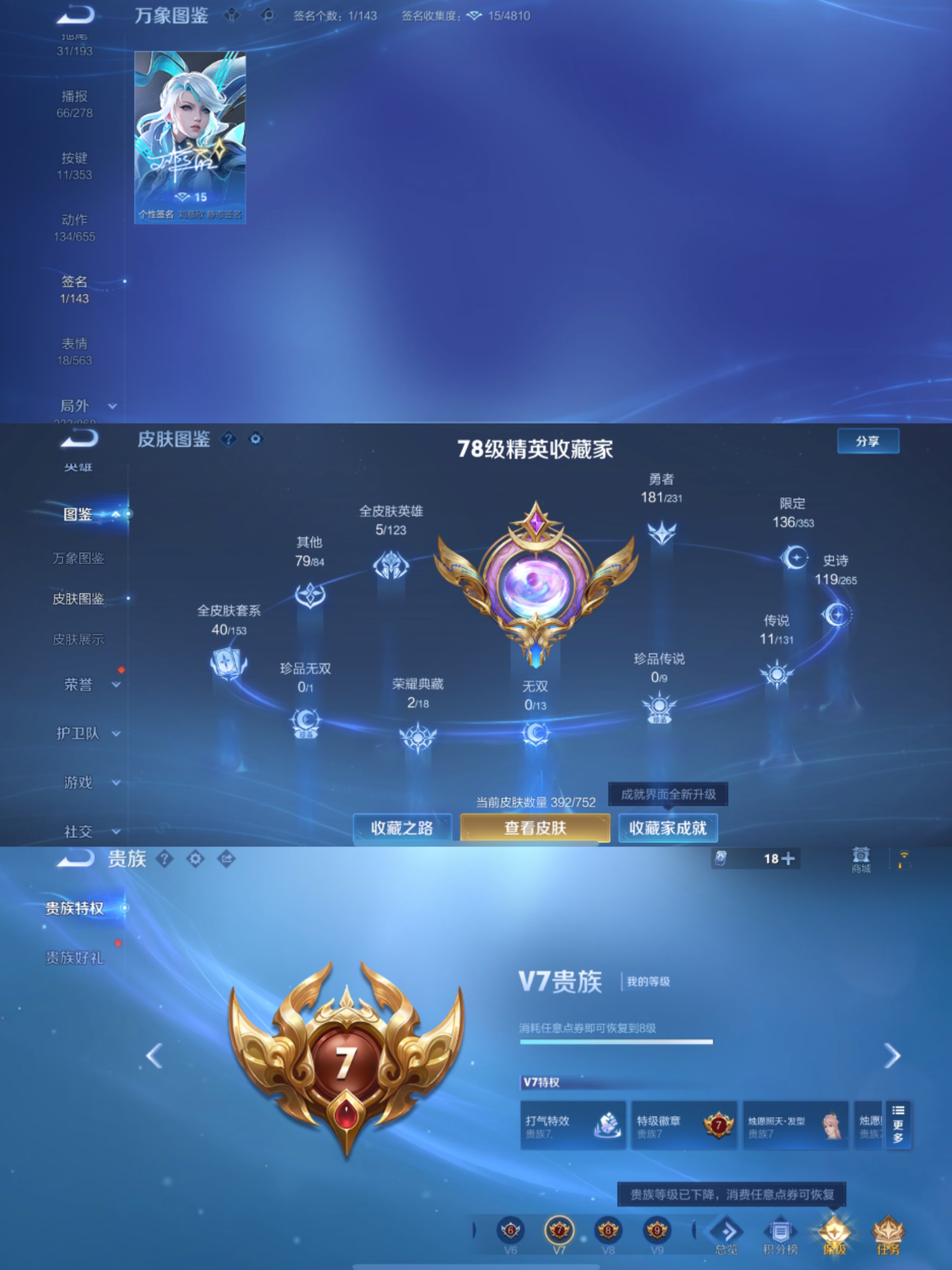 WZCMW419428王者荣耀账号详情图5