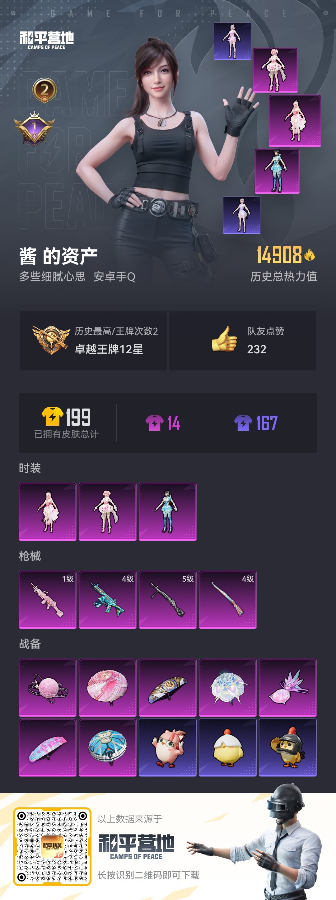 HPCMW416812和平精英账号详情图10