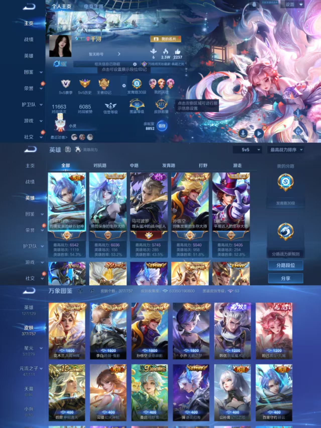 WZCMW4106675王者荣耀账号详情图10