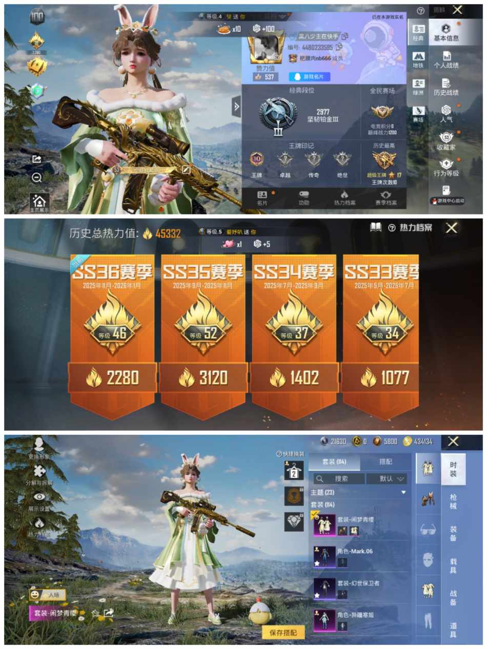 HPCMW456447和平精英账号详情图4