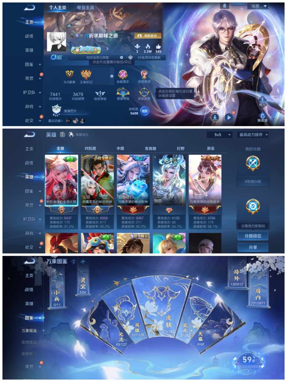 WZLX4279120王者荣耀账号详情图2