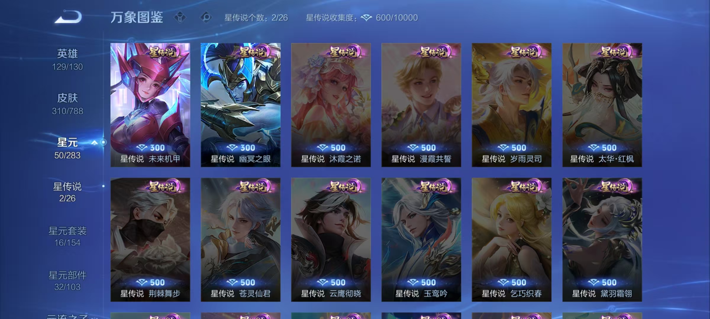 WZLX4282317王者荣耀账号详情图14