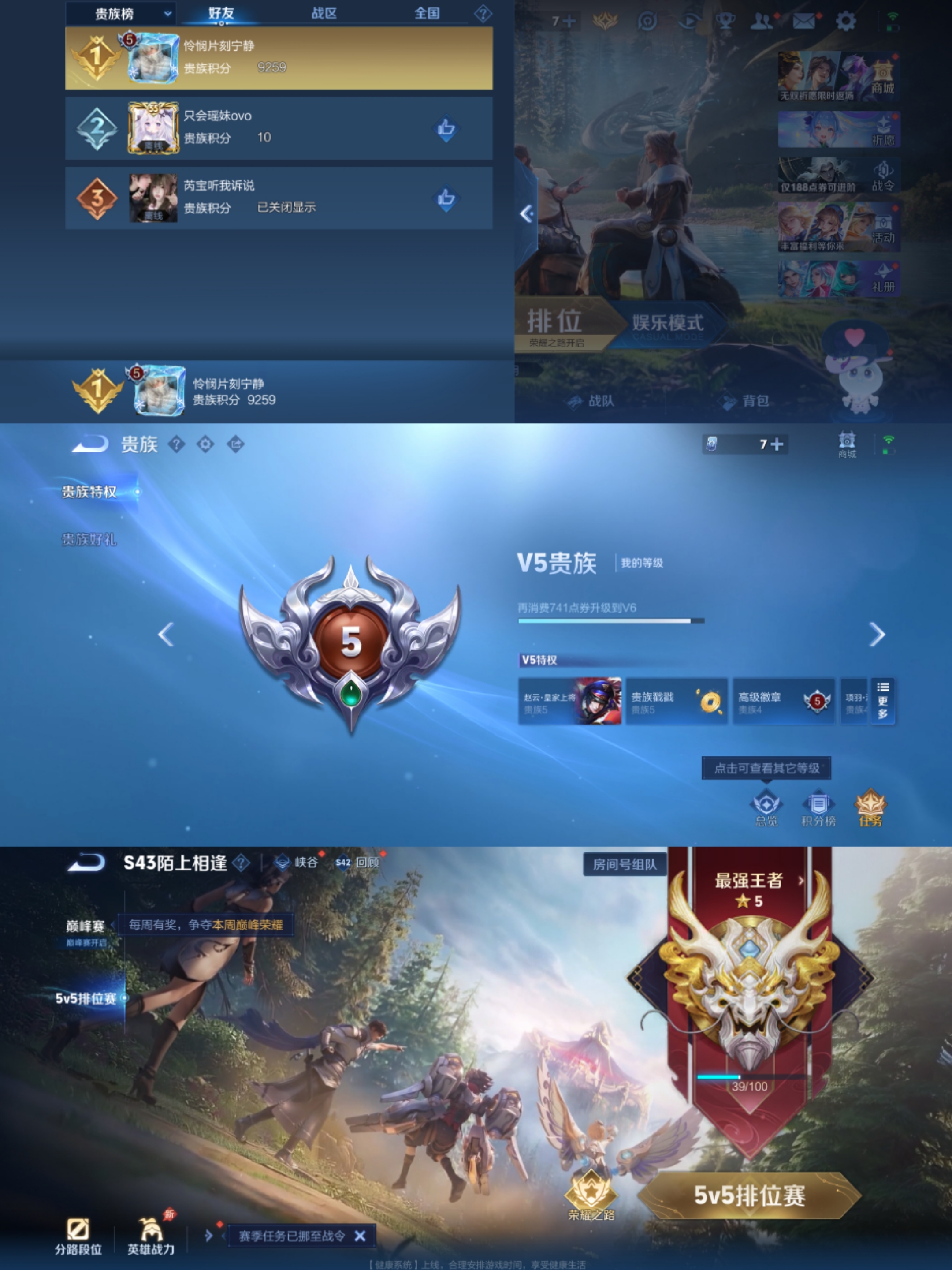 WZLX4308065王者荣耀账号详情图6