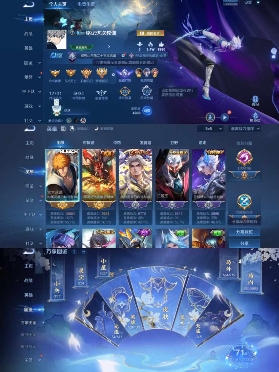 WZLX4335627王者荣耀账号详情图1