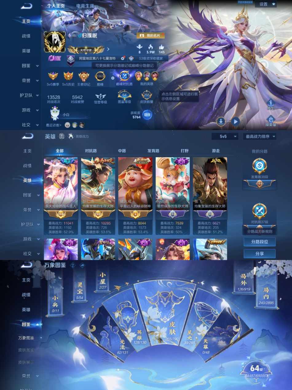 WZLX4335634王者荣耀账号详情图1